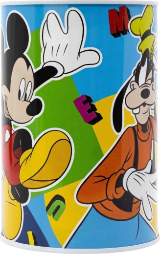 Tirelire Disney Mickey Mouse цилиндre 10 × 15 cm - 1 pièce