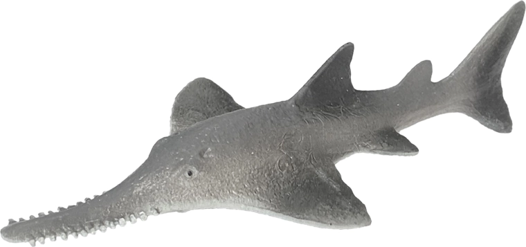 Poisson de mer en caoutchouc – poisson-scie à petites dents 14 cm
