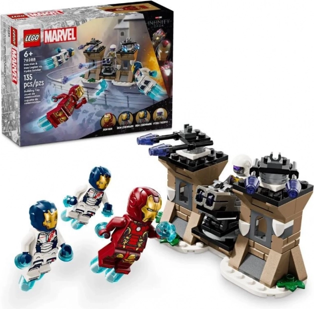 LEGO Marvel Iron Man et Iron Legion vs. soldat d’HYDRA