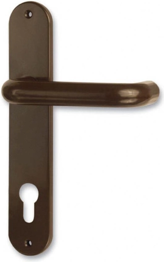 Poignée de porte Standard marron en plastique