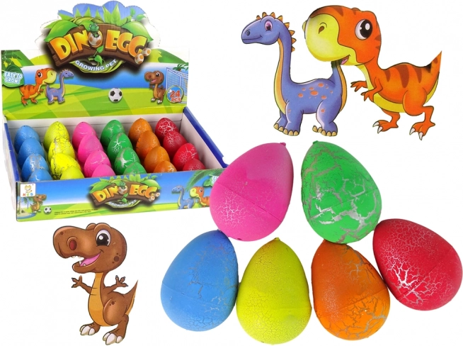 Œuf magique de dinosaure à éclore et à faire grandir 6 cm