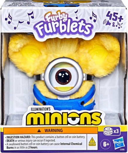 Peluche interactive Hasbro Furby furblet Minions - 1 pièce