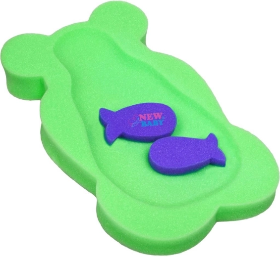 Tapis de bain en mousse New Baby Basic ourson vert