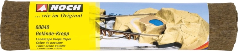 Papier crêpe Noch pour la création de terrain 80 × 90 cm