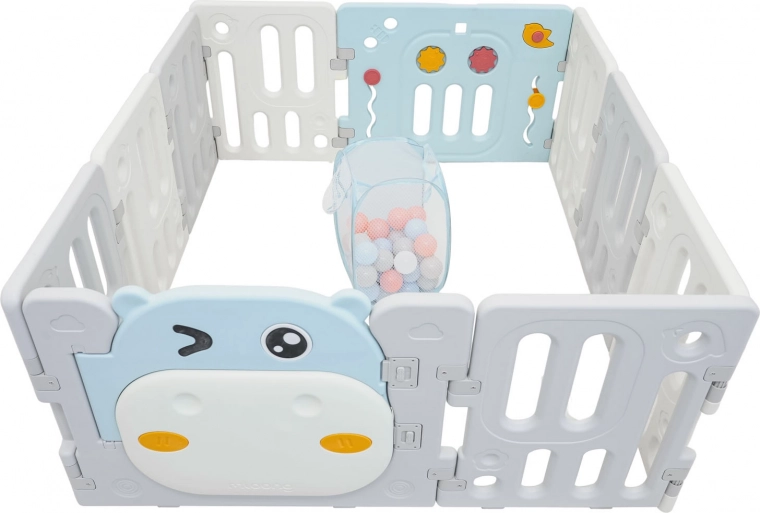 Parc modulaire Hippo bleu