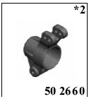 Porte-fusées arrière Jamara pour TS - 2 pièces