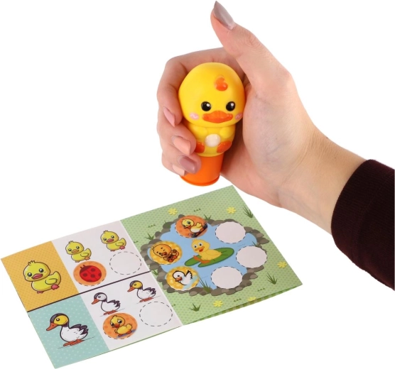 Estampillage facile pour les petites mains