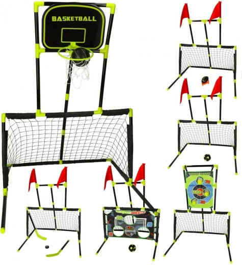 Ensemble sportif multifonctionnel 6-en-1 pour enfants