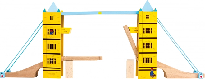 Pont-levis en bois Tower Bridge PADDINGTON pour circuits de train