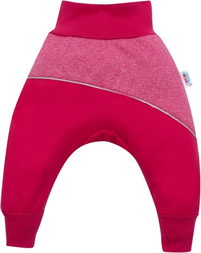 Pantalon softshell bébé rose 68 (4–6 mois)
