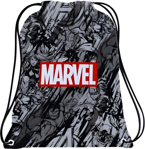 Sac isotherme Marvel pour goûter avec imprimé et cordon de serrage
