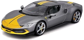 Modèle métallique Ferrari 296 GTB Assetto Fiorano 1:18 gris