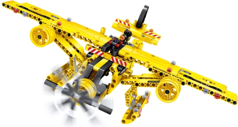 Planeur avec hélice rotative