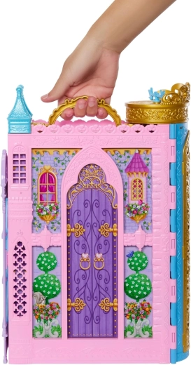 Château portable avec poignée pratique
