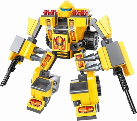 Mecha articulé pour des scénarios d’action