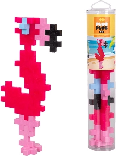 Plus-Plus BIG tube Flamant rose