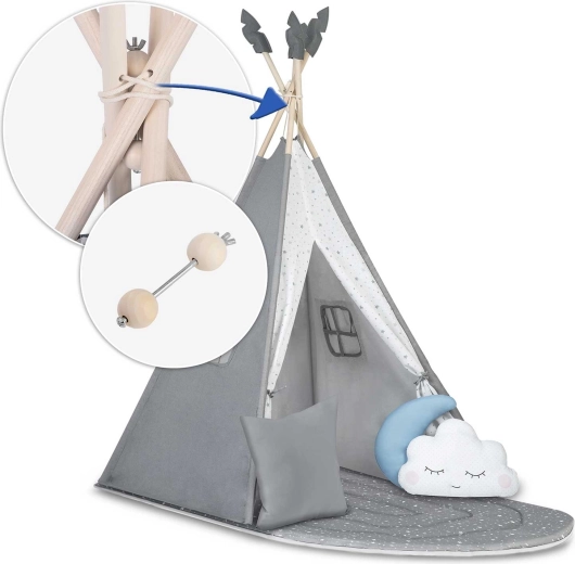 Structure stable et riche assortiment d’accessoires