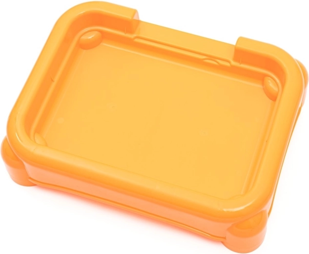 Jeu sensoriel avec sable cinétique