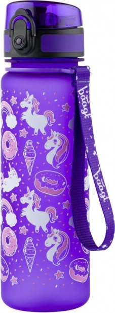 BAAGL Bouteille d'eau pour enfants avec motif de licorne, 500 ml