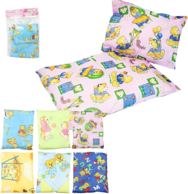 Ensemble pour lit ou berceau de poupée