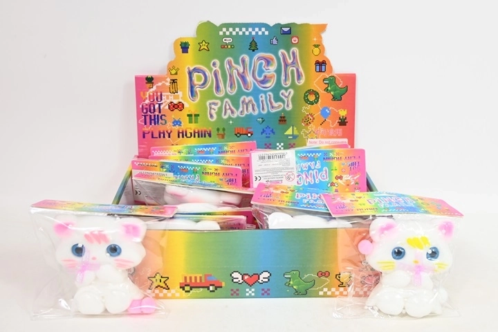 Gniotek chat – pâte à malaxer et à modeler, présentoir 16 pcs