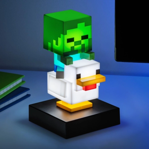Minecraft Icon Light – lampe Chicken Jockey