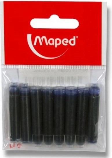Maped cartouches d’encre bleues 8 pcs