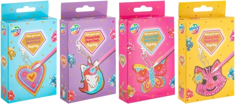 Porte-clés CCG effet diamant
