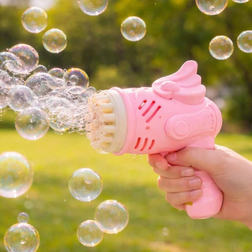 Une multitude de bulles en appuyant sur la gâchette