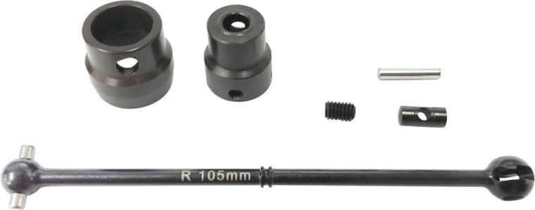 Arbre de transmission CVD Jamara 105 mm (centre avant + arrière) pour X3GT - 1 pièce