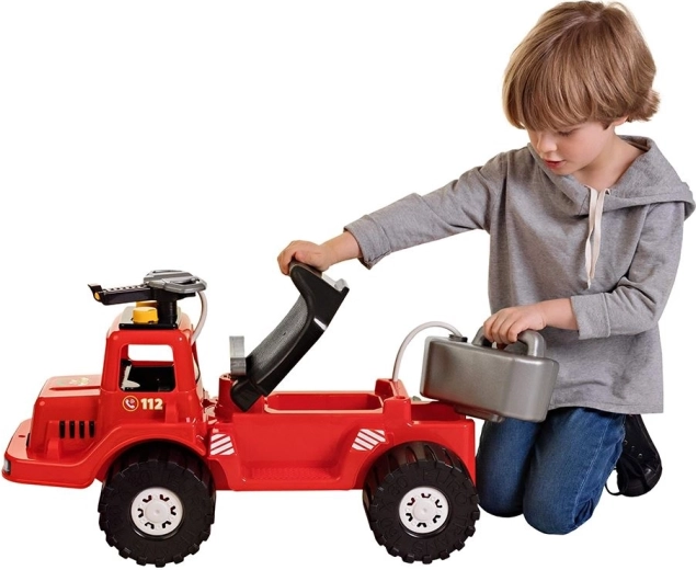 Espace de rangement sous le siège