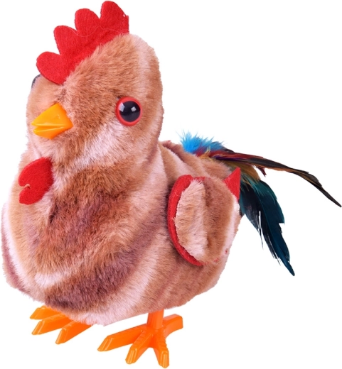 Il marche et bat des ailes