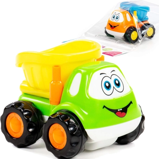 Petit camion-benne en plastique pour enfants 3+