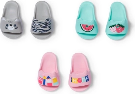 BABY born claquettes à motifs pour poupées 43 cm