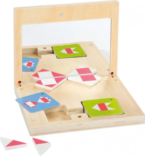 Jambe petite Jeu de Symétrie avec miroir