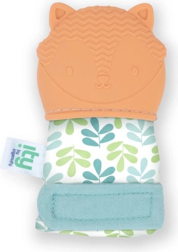 Ingenuity moufle de dentition renard Kitt orange sans BPA 3m+