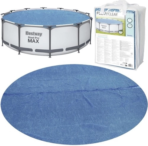 Bâche solaire pour piscine Bestway 366 cm