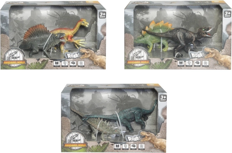 Figurines de dinosaures – set de 2 pcs