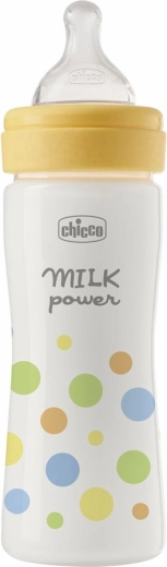 Biberon Chicco Perfect Easy 250 ml avec tétine en silicone (débit moyen) 2m+