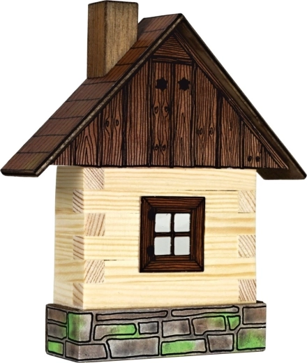 Walachia maquette en bois à coller – façade de maisonnette à suspendre au mur