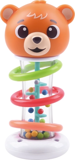 Hochet Playgo avec anneaux 13 cm - 1 pièce