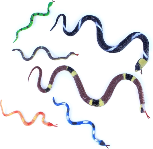 Serpents 6 pcs dans un sac