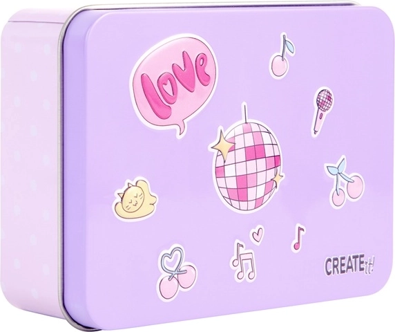 Fards à paupières dans une palette rose‑violet