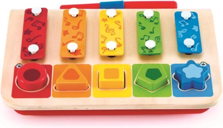 Xylophone multifonction avec trieur de formes
