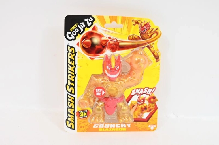 Goo Jit Zu Blazagon Smash Strikers – figurine d’action extensible