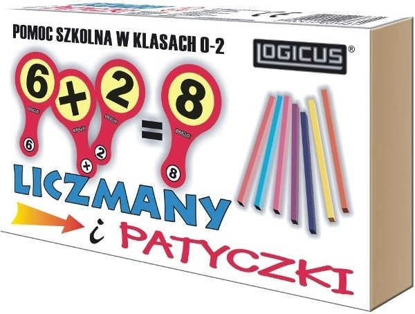 Abacus et bâtonnets en bois pour apprendre les nombres 0–20