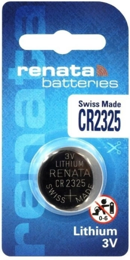Renata CR2325 pile bouton au lithium 3 V, 190 mAh