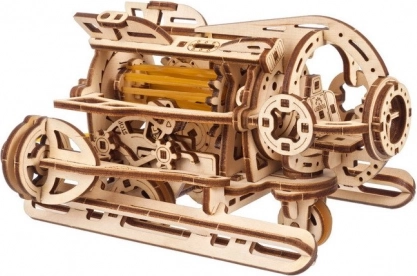 Puzzle mécanique 3D en bois Sous-marin steampunk