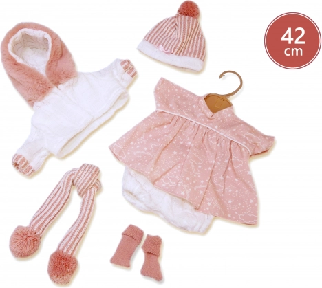 Tenue Llorens pour poupée 38 cm, 6 pièces
