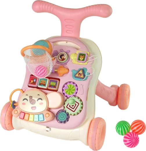 Panneau éducatif amovible riche en activités